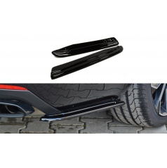 Boční difuzory pod zadní nárazník pro Škoda Octavia RS Mk3, Maxton Design (plast ABS bez povrchové úpravy)