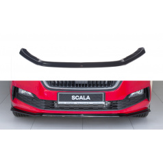 Spoiler pod přední nárazník ver.3 pro Škoda Scala, Maxton Design (černý lesklý plast ABS)