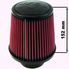 Sportovní vzduchový filtr K&N RR-3001 (vstup 60-76 mm)