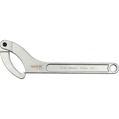 Hákový klíč kloubový 120-180 mm