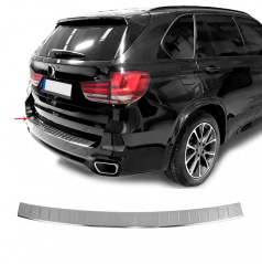 Nerez kryt hrany zadního nárazníku BMW X5  2013+ F15, G05 broušený