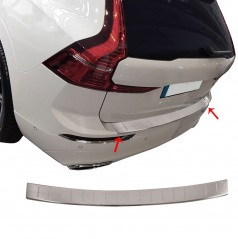 Nerez kryt hrany zadního nárazníku Volvo XC60 2017+ broušený