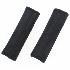 Návleky na pásy tmavě šedé 2 ks (imitce broušené kůže)