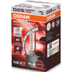 Xenon výbojka D2S Osram 12/24V XENARC  NIGHT BREAKER LASER 4500K +200%