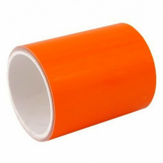 Páska na opravu světlometů oranžová 5 x 100 cm s podlepením