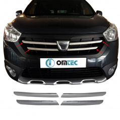Nerez kryty přední masky Dacia Dokker 2012-21, Lodgy Stepway 2012+