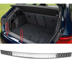 Nerez kryt zadního nárazníku Audi A3 8V Sportback 2012-2020 leštěný