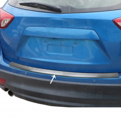 Nerez broušený kryt hrany zadního nárazníku Mazda CX-5 2012-2017
