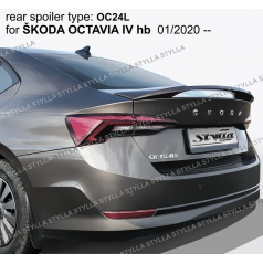 Škoda Octavia IV 2020+ zadní spoiler (EU homologace)