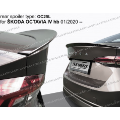Škoda Octavia IV 2020+ zadní spoiler II (EU homologace)