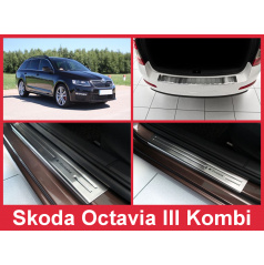 Sada nerez doplňků 5 ks Škoda Octavia III kombi 2013-16
