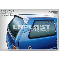 FIAT UNO  (83-89) spoiler zad. dveří horní (EU homologace)