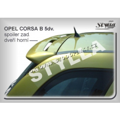 OPEL CORSA B 5D  (93-00) spoiler zad. dveří horní (EU homologace)