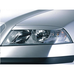 Kryty světlometů Milotec (mračítka) - ABS černý, Škoda Octavia II