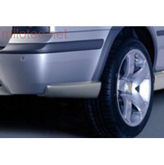 4-ROAD rozšíření zadního nárazníku - ABS stříbrný, Škoda Octavia Combi