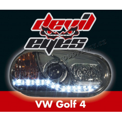 Vw Golf IV 98-04 Devil Eyes chrom