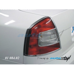 Rámeček zadních světel - chrom Škoda Octavia II