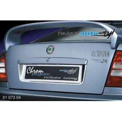 Rámeček registrační značky zadní - chrom Škoda Octavia I