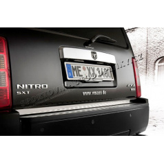 Dodge Nitro - NEREZ chrom spodní lišta zadního kufru - OMSA LINE