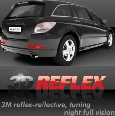 Reflexní samolepící fólie 3D reflex 165x20 mm  2 ks