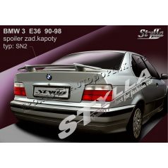 BMW 3/E36 SEDAN 90-98 spoiler zadní kapoty (EU homologace)