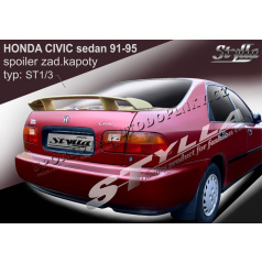 HONDA CIVIC sedan 91-95 spoiler zad. kapoty (EU homologace)
