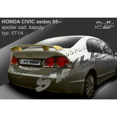HONDA CIVIC sedan 05+ spoiler zad. kapoty (EU homologace)