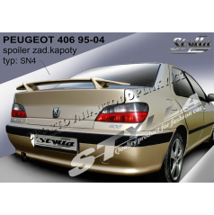 PEUGEOT 406 sedan 95-04 spoiler zad. kapoty (EU homologace)