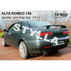 ALFA ROMEO 156 sedan 97-05 spoiler zad. kapoty (EU homologace)