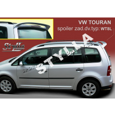 VW TOURAN spoiler zad. dveří horní (EU homologace)