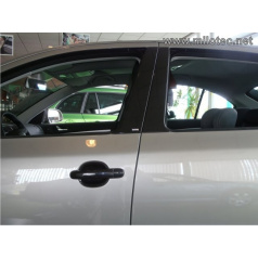 Kryty dveřních sloupků - ABS černá metalíza, Škoda Octavia II Combi, Škoda Octavia II Facelift Combi