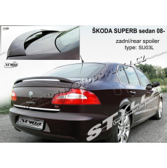 Škoda Superb sedan 2008- zadní spoiler (EU homologace)