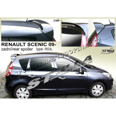 Renault Scenic III 2009- zadní spoiler (EU homologace)
