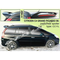 Citroen C4 Grand Picasso 2006- zadní spoiler (EU homologace)