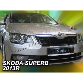 Zimní clona - kryt chladiče - Škoda Superb II 4/5 dveř, 2013-, po faceliftu