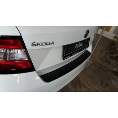 Ochranný panel zadního nárazníku černý základní KI-R Škoda Fabia III htb