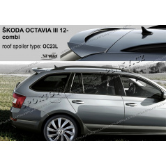 Spoiler zad. dveří horní Škoda Octavie III combi (EU homologace)