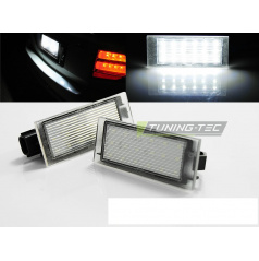 LED osvětlení SPZ - Renault Twingo 2/ Clio 3/Megane 2,3/ Laguna 2,3
