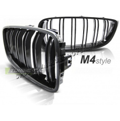 BMW F32 2013- M4 Look lesklá černá maska (GRBM53)