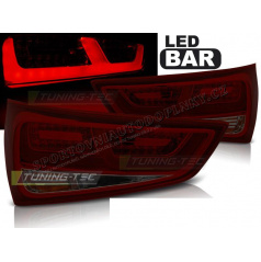 Audi A1 2010- zadní lampy red smoke LED BAR
