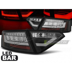 Audi A5 2007-06.2011 Coupe - zadní lampy black LED BAR
