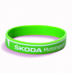 Silikonový náramek Škoda Motorsport