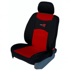 Autopotahy Type R-Škoda Superb I-nedělená zadní sedačka + loketní opěrka-červené