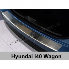 Ochranná lišta hrany kufru-nerez-Hyundai i40 CW