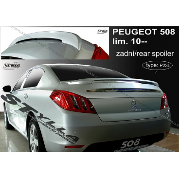 Peugeot 508 2010+ zadní spoiler (EU homologace)
