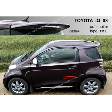 Toyota IQ 2008+ zadní spoiler (EU homologace)