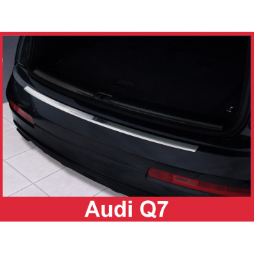 Nerez kryt- ochrana prahu zadního nárazníku Audi Q7 2006-15