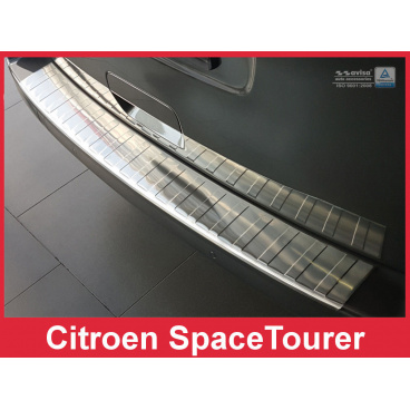 Nerez kryt- ochrana prahu zadního nárazníku Citroen Space Tourer 2016+
