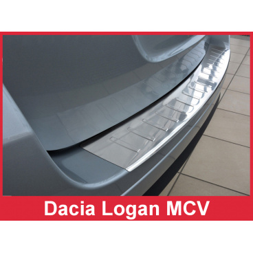 Nerez kryt- ochrana prahu zadního nárazníku Dacia Logan MCV 2013-16