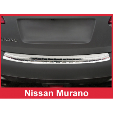Nerez kryt- ochrana prahu zadního nárazníku Nissan Murano Z51 2008-16